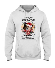 Christmas Girl - Papillon 2 Hooded Sweatshirt front