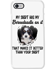 Better Shirt - Bernedoodle Phone Case tile