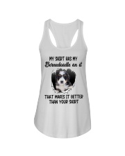 Better Shirt - Bernedoodle Ladies Flowy Tank tile
