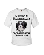 Better Shirt - Bernedoodle Youth T-Shirt tile