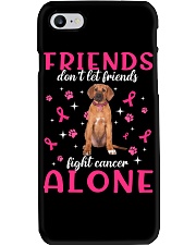 Cancer Alone - Rhodesian Ridgeback Phone Case tile