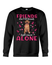 Cancer Alone - Rhodesian Ridgeback Crewneck Sweatshirt tile