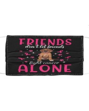 Cancer Alone - Rhodesian Ridgeback Mask tile