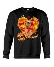 Autumn Leaf - Brussels Griffon 2 Crewneck Sweatshirt tile