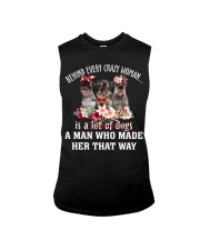 Crazy - Standard Schnauzer Sleeveless Tee tile