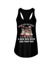 Crazy - Standard Schnauzer Ladies Flowy Tank tile