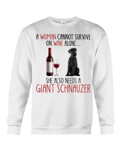 She Also Needs - Giant Schnauzer Dog Crewneck Sweatshirt tile