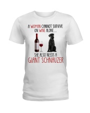She Also Needs - Giant Schnauzer Dog Ladies T-Shirt tile