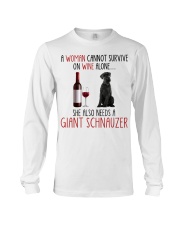 She Also Needs - Giant Schnauzer Dog Long Sleeve Tee tile
