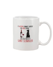 She Also Needs - Giant Schnauzer Dog Mug tile