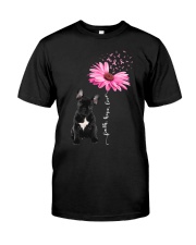 Daisy Ribbon - French Bulldog 3 Classic T-Shirt front