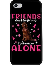 Cancer Alone - Irish Setter Phone Case tile