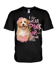 For Someone - Havanese 3 V-Neck T-Shirt tile