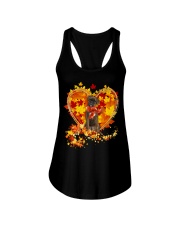 Autumn Leaf - BRINDLE Boxer Ladies Flowy Tank tile