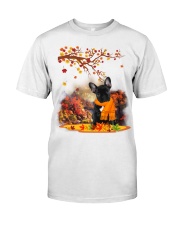 Fall Leaf - French Bulldog Premium Fit Mens Tee tile