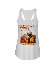 Fall Leaf - French Bulldog Ladies Flowy Tank tile