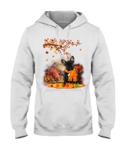 Fall Leaf - French Bulldog Hooded Sweatshirt tile