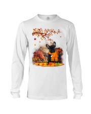 Fall Leaf - French Bulldog Long Sleeve Tee tile