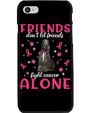 Cancer Alone - Afghan Hound Phone Case tile