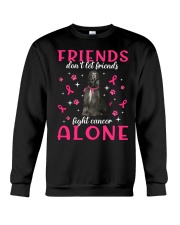 Cancer Alone - Afghan Hound Crewneck Sweatshirt tile