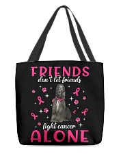 Cancer Alone - Afghan Hound All-Over Tote tile