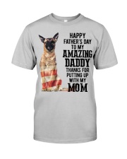 Father Day - Belgian Malinois Classic T-Shirt front