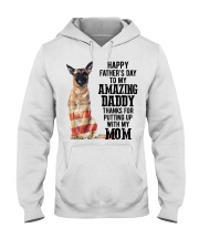 Father Day - Belgian Malinois Hooded Sweatshirt tile
