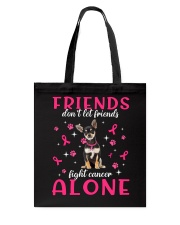 Cancer Alone - Chihuahua Tote Bag tile