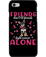 Cancer Alone - Chihuahua Phone Case tile