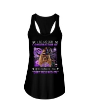 Combination - Cavalier King Charles Spaniel 4 Ladies Flowy Tank tile