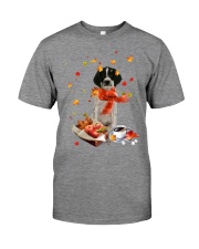 Autumn Leaves English Springer Spaniel 2 Premium Fit Mens Tee tile