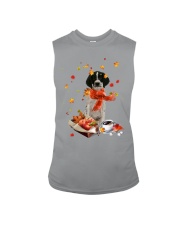 Autumn Leaves English Springer Spaniel 2 Sleeveless Tee tile