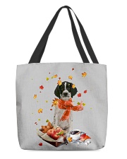 Autumn Leaves English Springer Spaniel 2 All-Over Tote tile
