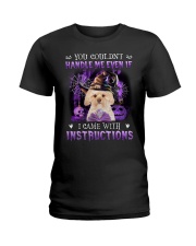 Instructions - GOLD Morkie Ladies T-Shirt tile