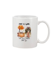Girl Love Fall And - Shih Tzu 2 Mug tile