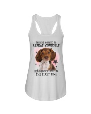 Repeat - Pocket Beagle Ladies Flowy Tank tile