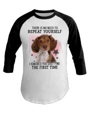 Repeat - Pocket Beagle Baseball Tee tile