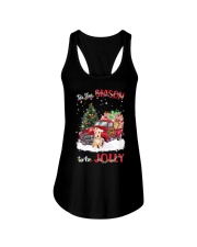 To Be Jolly - Lakeland Terrier Ladies Flowy Tank tile