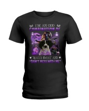 Combination - English Springer Spaniel 2 Ladies T-Shirt tile