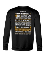 LENGENDS ARE BORN IN FEBRUARY Crewneck Sweatshirt thumbnail