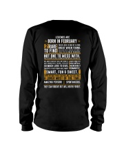 LENGENDS ARE BORN IN FEBRUARY Long Sleeve Tee thumbnail