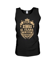 Made in 1961 Awesome Unisex Tank tile