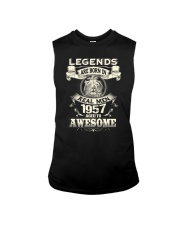 Lengends born in 1957 Awesome Sleeveless Tee tile