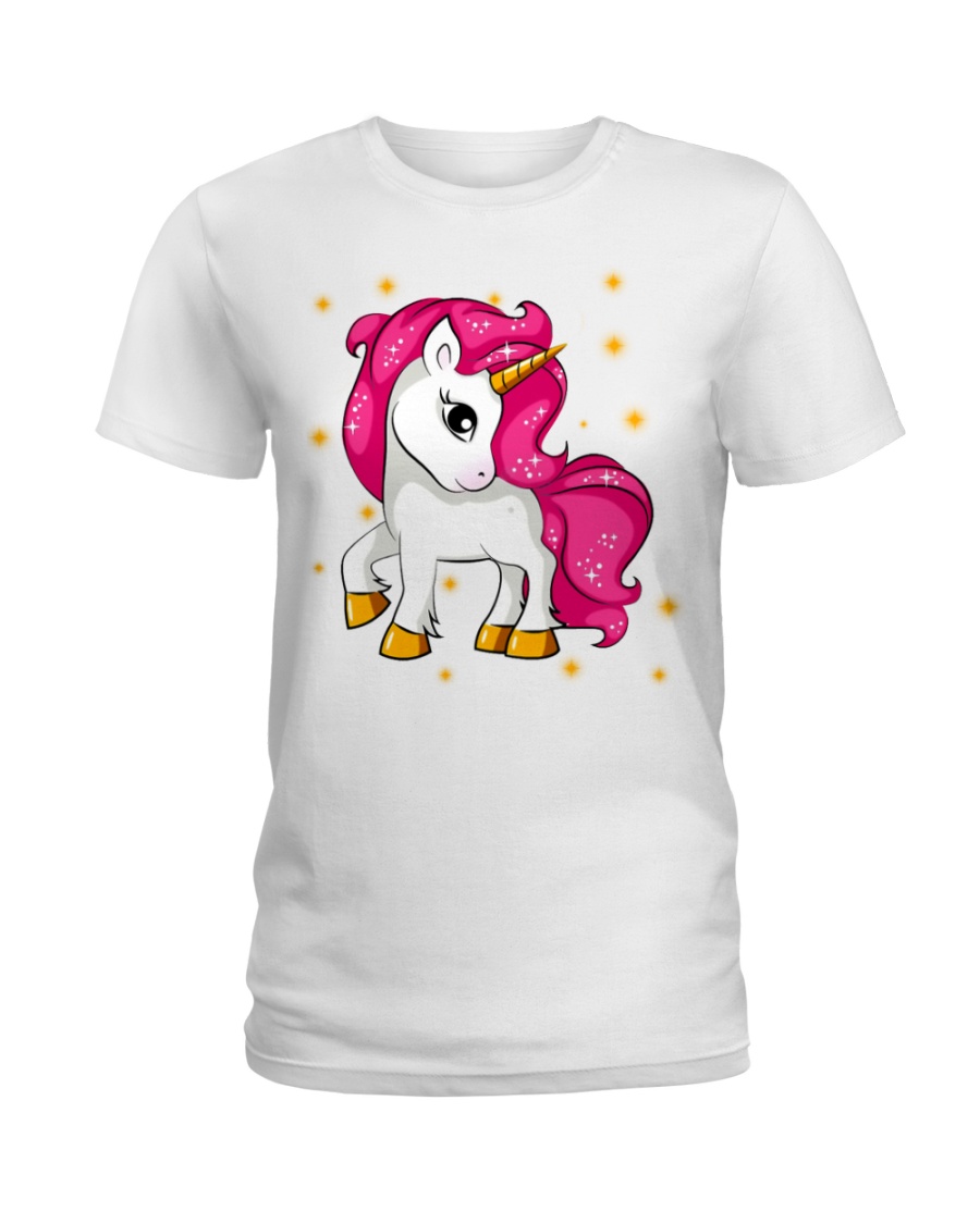 PURPULE UNICORN CUTE SHIRT 2018 Ladies T-Shirt