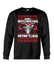 Satan Claus Ugly Christmas Crewneck Sweatshirt front