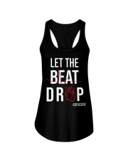 Let the beat drop adenosine Ladies Flowy Tank thumbnail