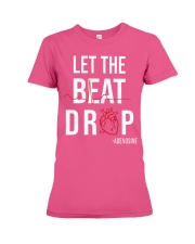 Let the beat drop adenosine Premium Fit Ladies Tee thumbnail