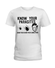 Know Your Parasites Ladies T-Shirt thumbnail