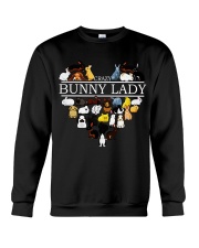 Crazy Bunny Lady Crewneck Sweatshirt thumbnail