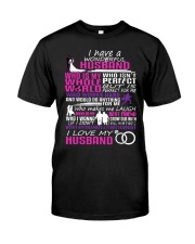 I Have A Wonderful Husband Who Is My Whole World Classic T-Shirt thumbnail